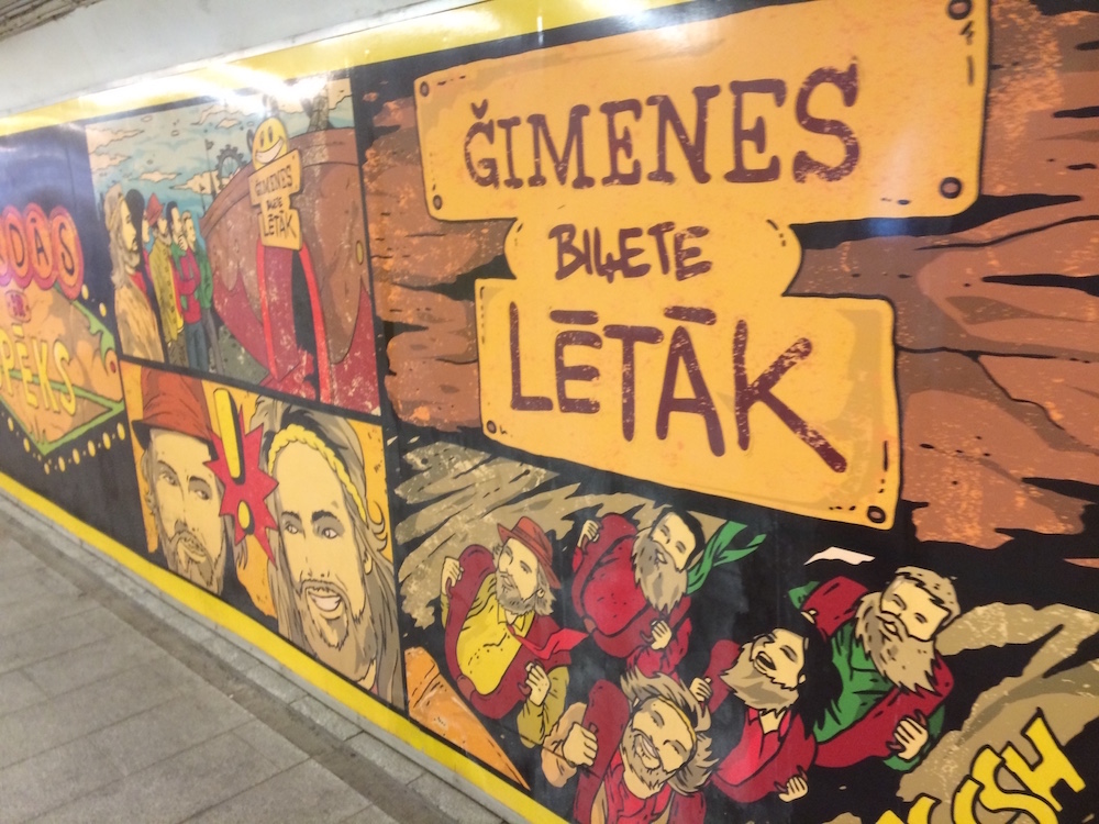 Under the streets of Riga
