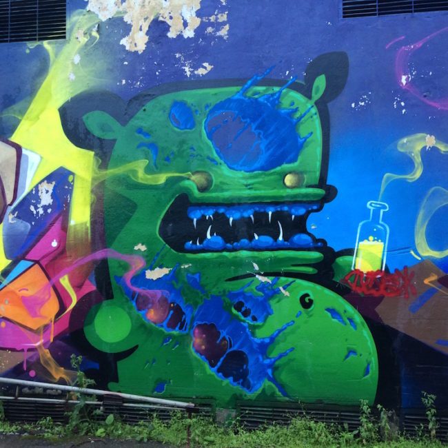 The graffiti art of Kiwie