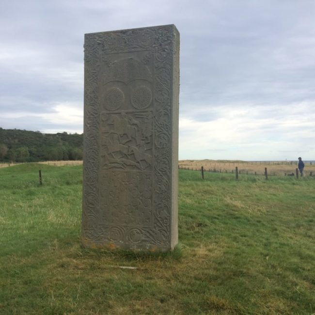 A pictish stone