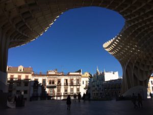 The Metropol Parasol is all wood