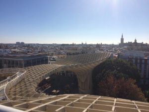 From the top of the Metropol Parasol
