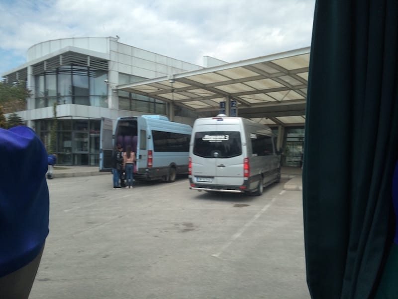 The Plovdiv bus station