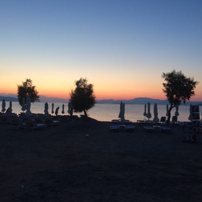 Our favourite beach hangout on Skala, Agistri