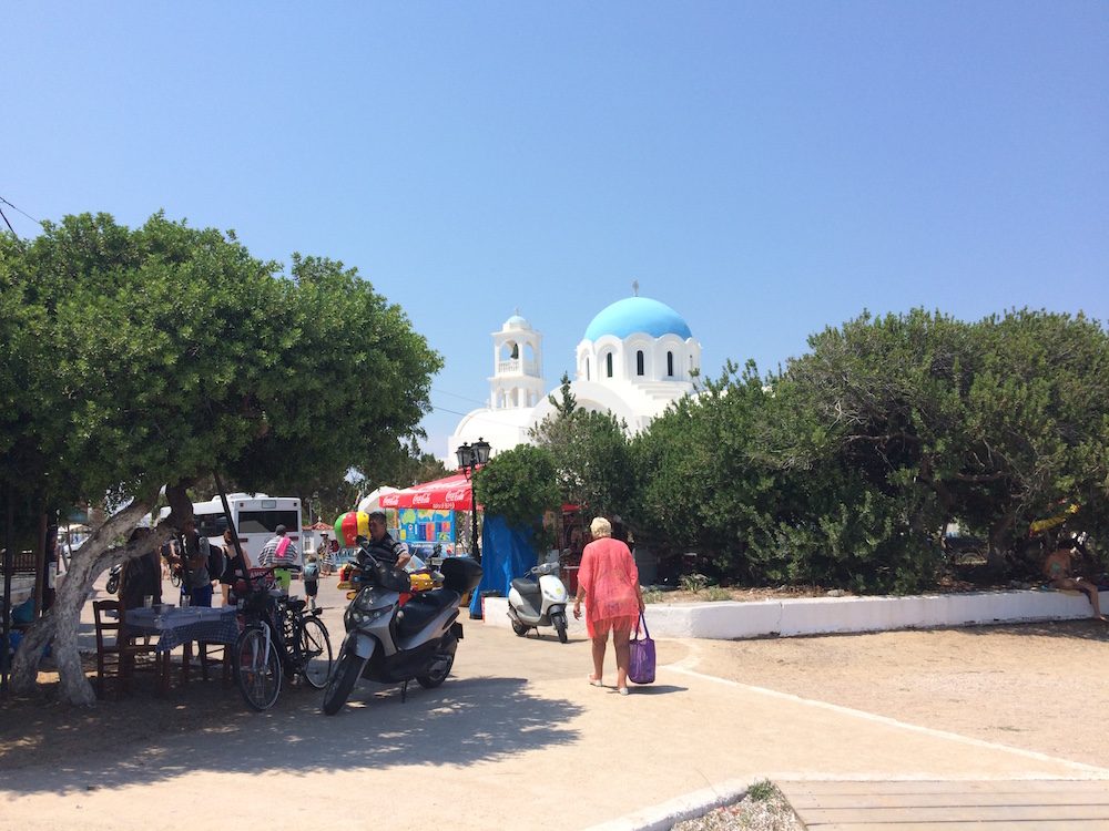 Agistri's church adds to the splendour