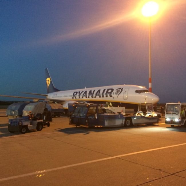 Our trusty Ryanair plane got us to Budapest no worries, some free water would have been nice though