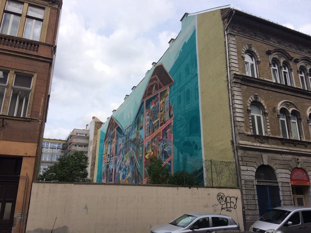 Budapest has some great street art