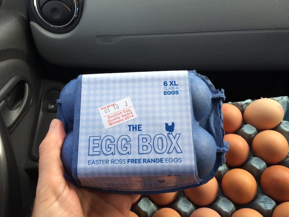 An egg box from the Egg Box