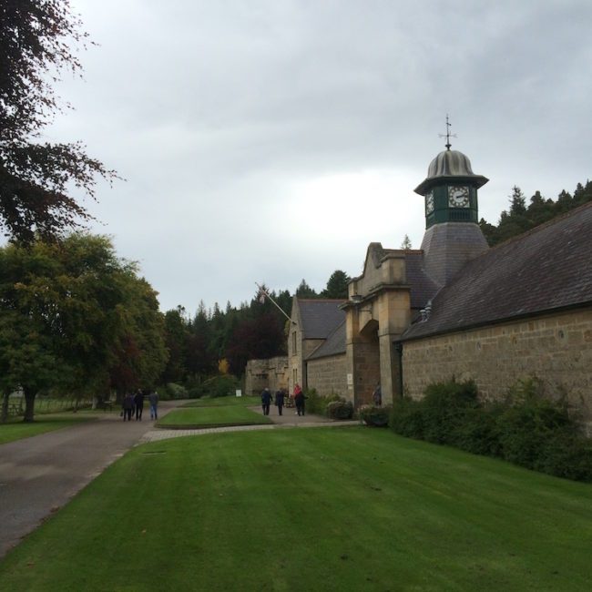 Logie Steading entrance