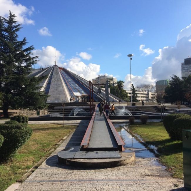 The infamous Pyramid, Tirana