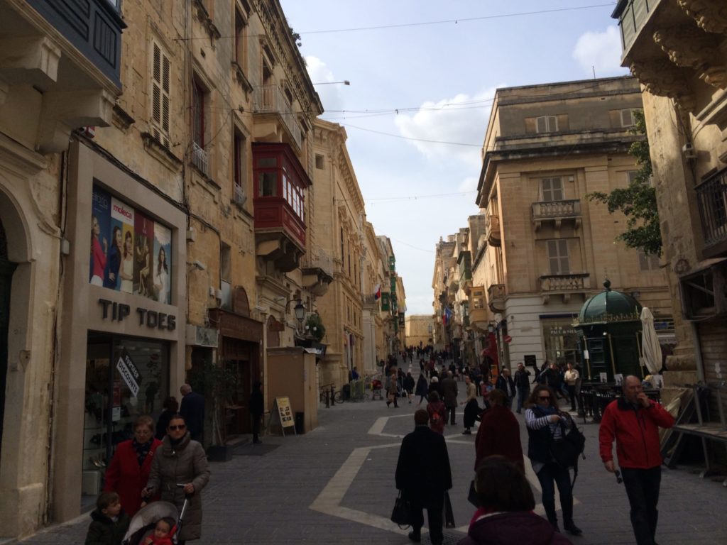 After the Valletta Carnivale we set off on another walk around Valletta