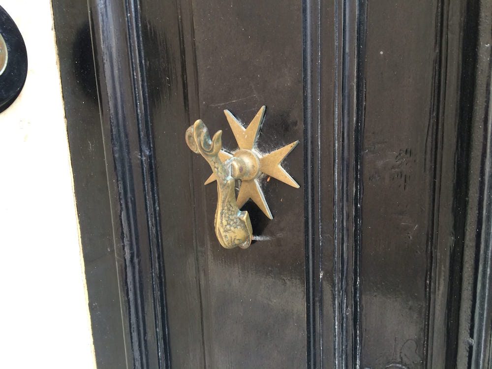 This door knocker is pure Malta in Mdina